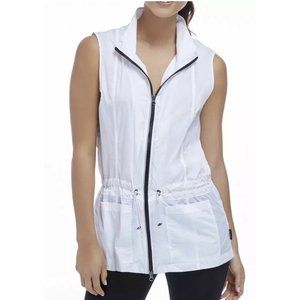 Fabletics Lakeland womens Vest white size S